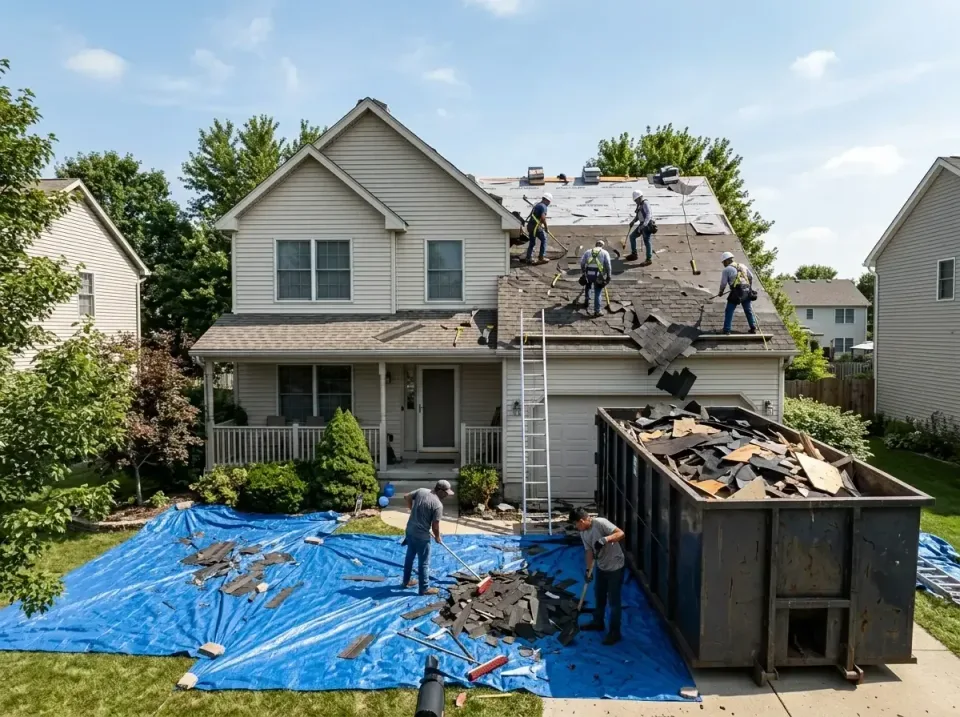 roof-replacement-debris-remova-004 — frequently asked questions, Cheapest Dumpster Rentals in Camp Swift, TX